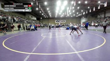 175 lbs Champ. Round 1 - Kaden Pope, Buford vs Jacob Horman, Seckman