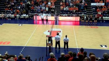2018 Rutgers vs Illinois | Big Ten Women's Volleyball