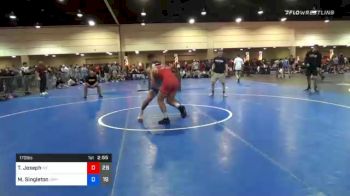 170 lbs Prelims - Tyler Joseph, Team New York vs Matthew Singleton, Compound Wrestling