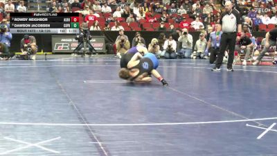 1A-126 lbs Semifinal - Dawson Jacobsen, Central Springs vs Rowdy Neighbor, Alburnett