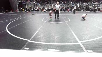 65 lbs Consi Of 8 #1 - Grayson Pickering, Southern Slammers vs Garrett Doyle, Cowboy WC