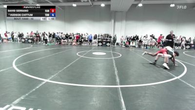 45 lbs Champ. Round 2 - David Serrano, Florida vs Hudson Chittum, Tennessee