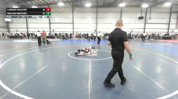 75 lbs Round Of 16 - Landon Walker, GA vs Kellan Winters, NY