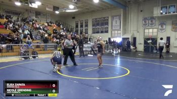 170 lbs Cons. Round 4 - Elisa Zapata, Shadow Hills vs Nicole Grending, Vista Murrieta