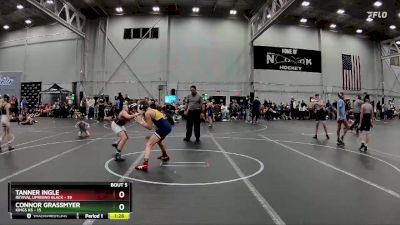 110 lbs Round 3 (4 Team) - Tanner Ingle, Revival Uprising Black vs Connor Grassmyer, Kings K6