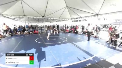 116 lbs Quarterfinal - Havah Henry, South HS vs Ryleigh Schemp, Team SoCal