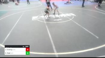 66 lbs Rr Rnd 2 - Jonah Dusing, Black Fox Wr Acd vs Santiago Rael, Capital City Jr Wrestling