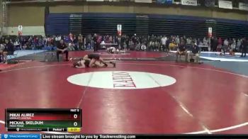126 lbs Cons. Round 7 - Mikai Alirez, Greeley Central vs Mickail Skeldum, Mesa Ridge