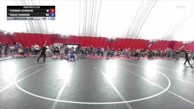165 lbs Cons. Round 3 - Conner Johnson, Wrestling Factory vs Isaac Dunnom, Wisconsin