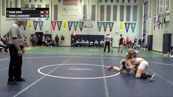 157 lbs Cons. Round 3 - Owen Langhurst, Prairie, Cedar Rapids vs Kobe Sindt, Cedar Rapids Washington