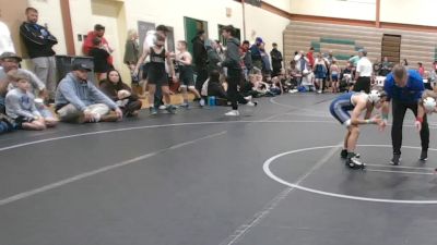 80 lbs Semifinal - Luke Smith, Spring Ford vs Weston Bauer, MD Maniacs
