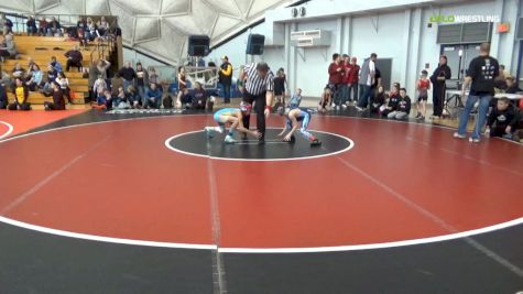 60 lbs Semifinal - Garen McDonald, (Central Valley) vs Talea Guntrum, (Oak Glen)