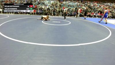 120 lbs Consi Of 64 #2 - Dylan Dottaviano, Bishop Kelly vs Nolan Roberts, West Linn