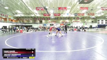 155 lbs 3rd Place Match - Destiny Rodriguez, McKendree University vs Paige Maher, Simon Fraser University