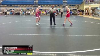 120 lbs Champ. Round 1 - Calvin Moss, St. James School vs Henry Gessford, Archbishop Spalding