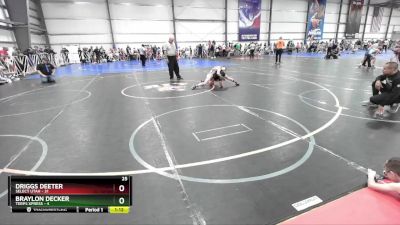 84 lbs Rd# 4- 2:00pm Friday Final Pool - Collin Smith, Dynasty Deathrow vs Charlie Jones, Michigan S.W.A.T