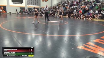 120 lbs Cons. Round 1 - Harlow Meade, Solon vs Brenna Ruff, Prairie, Cedar Rapids