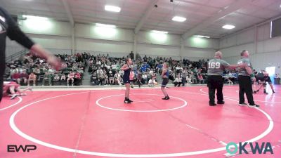 91 lbs Rr Rnd 2 - Sara Lee, Sallisaw Takedown Club vs Blair Barnes, Vian Wrestling Club