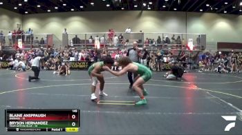 145 lbs Round 1 (6 Team) - Bryson Hernandez, Team Gotcha Blue vs Blaine Ansppaugh, BadBass