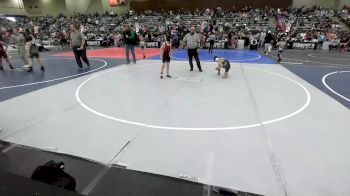 73 lbs Round Of 32 - Dean Belter, Corning Sharks vs Branson Bressler, McKenzie River Mat Club