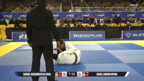 Gadiel Adorno Rivera vs Gabriel Nascimento Da Silva 2026 Pan Jiu Jitsu IBJJF Championship