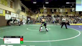 145 lbs Cons. Round 2 - Jackson Stanley, John F Kennedy vs Angel Diaz, Santiago (Garden Grove)