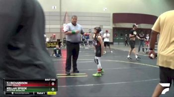 82 lbs 3rd Place Match - Tj Richardson, Funky Singlets vs Kellan Spisok, Backyard Brawlers