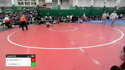 138 lbs Round Of 64 - Benjamin Burkhardt, Wantagh vs Colin Scherer, Marcellus-onondaga