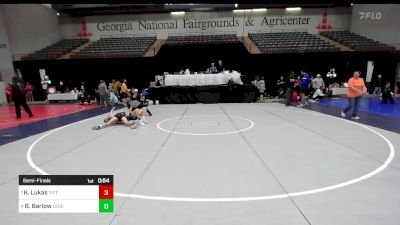 125 lbs Semifinal - Kellan Lukas, Tift Wrestling Academy vs Benjamin Barlow, Level Up Wrestling Center