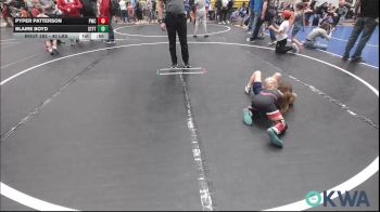 40 lbs Final - Pyper Patterson, Pawnee Wrestling Club vs Blaire Boyd, Standfast