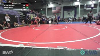 155 lbs Rr Rnd 1 - Blake Ketcher, Salina Wrestling Club vs Annix Smith, Kiefer Youth Wrestling Club