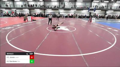 110 lbs Rr Rnd 3 - Daniel Jones, Journeymen Wrestling Club vs Gabe Sardone, Fisheye