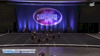 Cheer Skillz Academy - Saturn Sweeties [2026 L2.1 Mini - PREP - D2 Day 1] 2026 Cheer Power Showdown