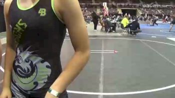 101 lbs Quarterfinal - Lilyana Balderas, Swamp Monsters vs Kiely Tabaldo, Bay Area Dragons