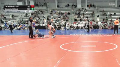 132 lbs Rr Rnd 2 - Lucas Forsythe, Gold Standard Wrestling - HSB vs Dylan Bateman, TDWC Maniacs Grey - HSB