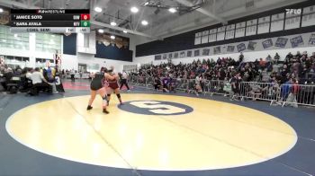 190 lbs Cons. Semi - Sara Ayala, Mountain View vs Janice Soto, Downey