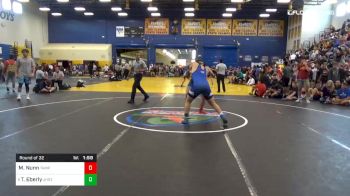 182 lbs Round Of 32 - Michael Nunn, Tampa Bay Brawlers vs Timothy Eberly, Jesuit High School - Tampa