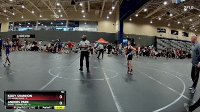 80 lbs Round 1 (4 Team) - Kody Shannon, FCA Hurricanes vs Anders Park, Daniel Cormier WA