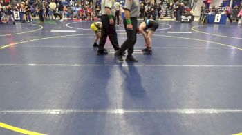 84 lbs Round Of 16 - Gabe Peace, Quest W.C. vs Ethan Woleslagle, Phoenix W.C.