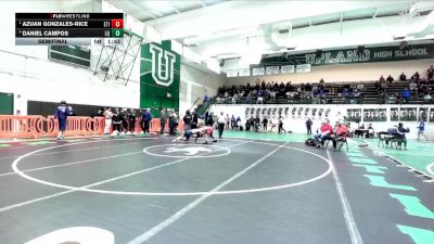 132 lbs Semifinal - Azuan Gonzales-Rice, Etiwanda vs Daniel Campos, La Quinta