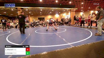 175 lbs Rr Rnd 1 - Connor Mitchell, Apache Youth Wrestling vs Andrew Arinder, NORTH DESOTO WRESTLING ACADEMY