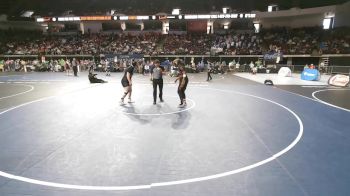 G 185 lbs Semifinal - Iranie Harrison, Brusly Girls vs Kaci Pellegrin, H.l. Bourgeois Girls