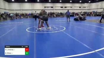 285 lbs Consolation - Nicolas Jimenez, NC vs Brian Shaw, GA