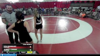 106 lbs Cons. Round 3 - Mya Rodriguez, Wisconsin vs Aubrey Conway, Wisconsin