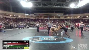 5A 127 lbs Cons. Round 1 - Alejandro Andrade, Gadsden vs Kolton Jones, Farmington