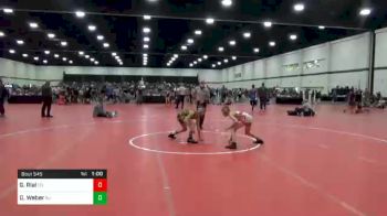 80 lbs Consolation - Griffin Rial, CO vs Dalton Weber, NJ