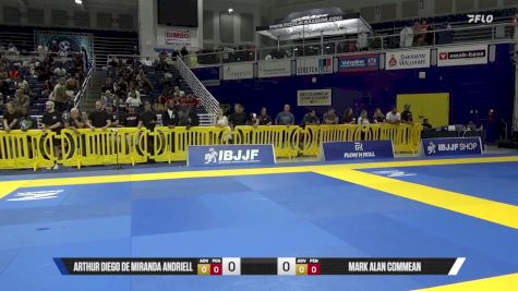 Mark Alan Commean vs Arthur Diego De Miranda Andriell 2025 Pan IBJJF Jiu-Jitsu No-Gi Championship