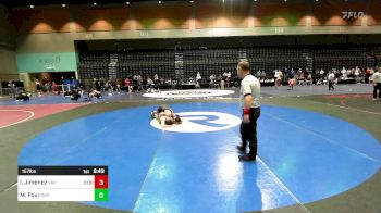 157 lbs Round Of 32 - Isaias Jimenez, Valiant Prep-UNATT vs Michael Fox, Eastern Oregon