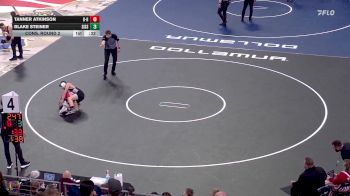 Cons. Round 2 - Blake Steiner, Sisseton vs Tanner Atkinson, Britton-Hecla