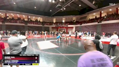 170 lbs Round 5 - Avree Dial, Oklahoma vs Sarah Wieden, Raw Wrestling Club